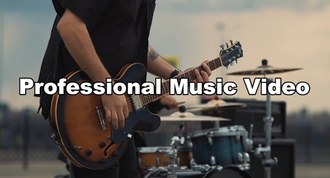 professionally edit your live performance or music video