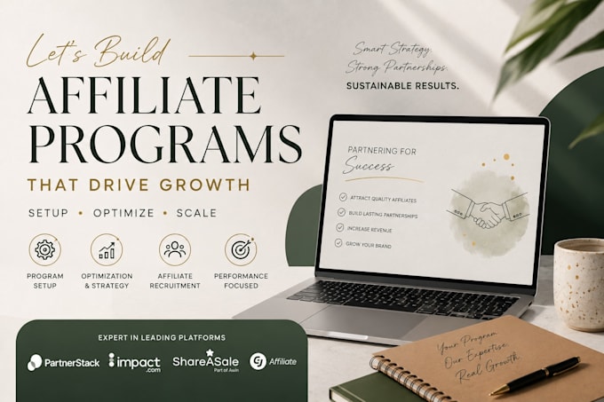 set up and optimize your affiliate program for more partners