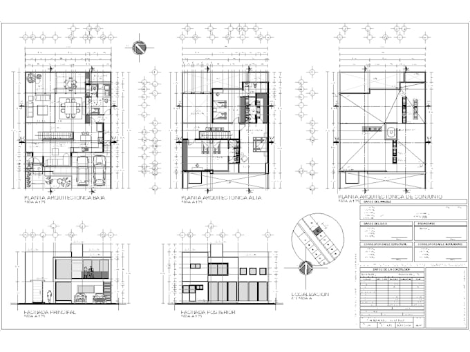 design professional 2d architectural plans and house blueprints