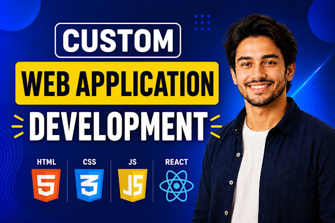 develop a custom web application with frontend and backend