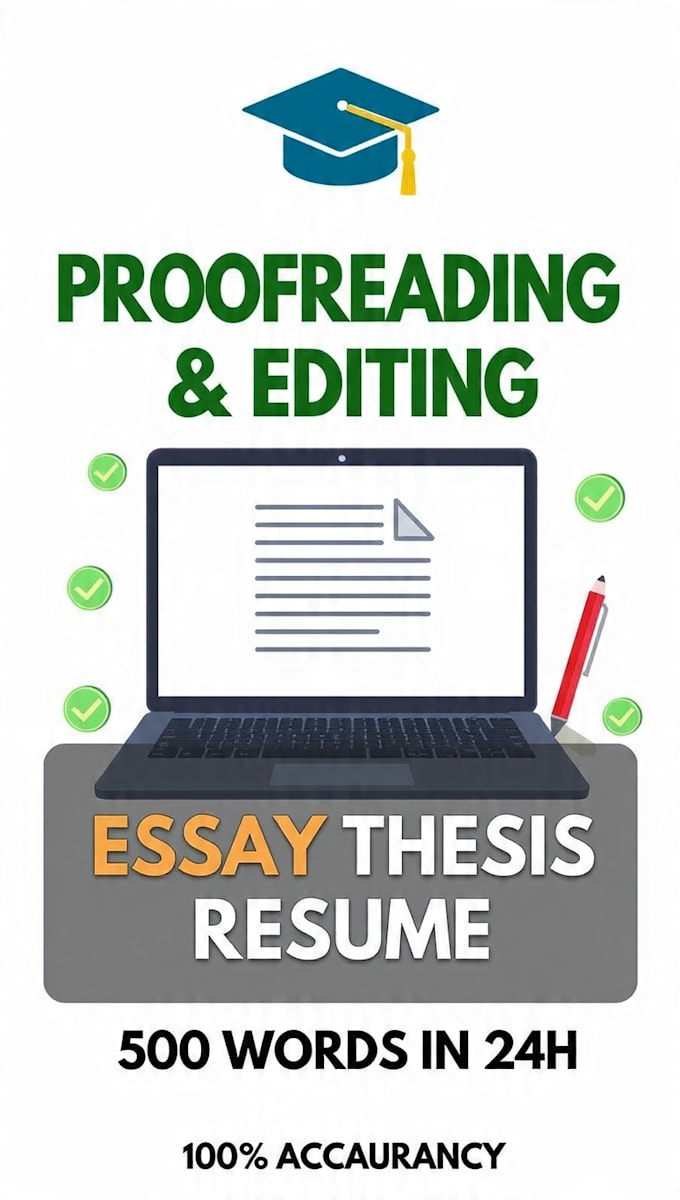 proofread and edit your document professionally
