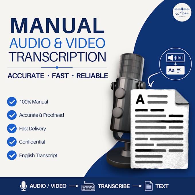 transcribe audio and videos to text