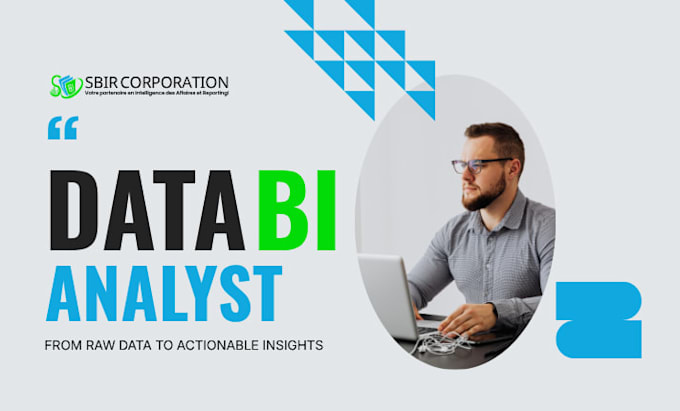 be your data analyst etl python bi developper