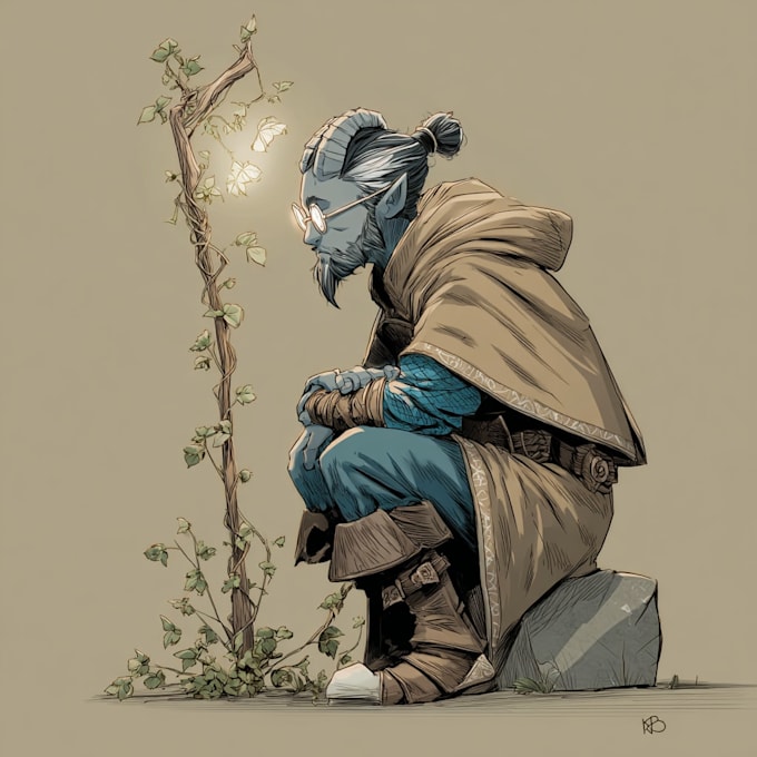 fantasy character art and fantasy character art