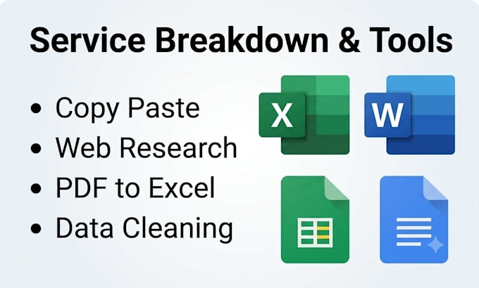 do data entry and typing work