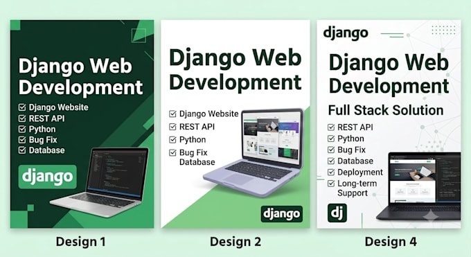 develop a professional django web application