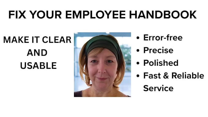 edit your employee handbook