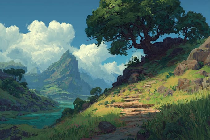 create environment concept art