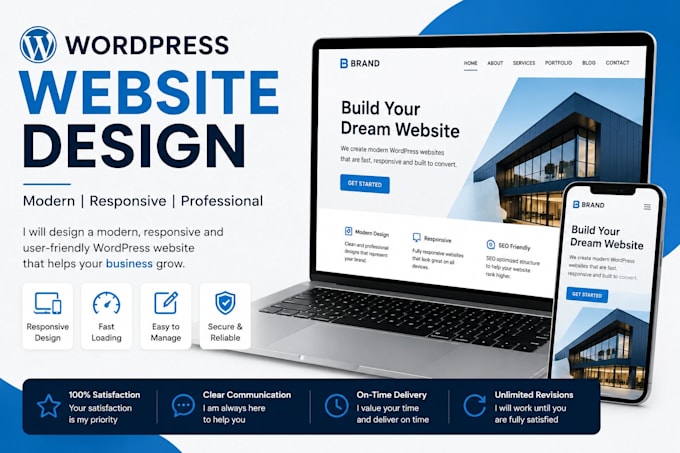 design a wordpress website