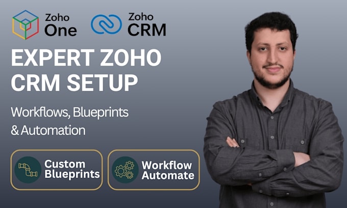 be your expert zoho CRM and zoho one developer