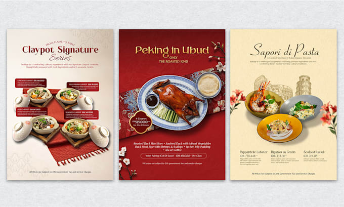 design a fancy flyer for your products or services