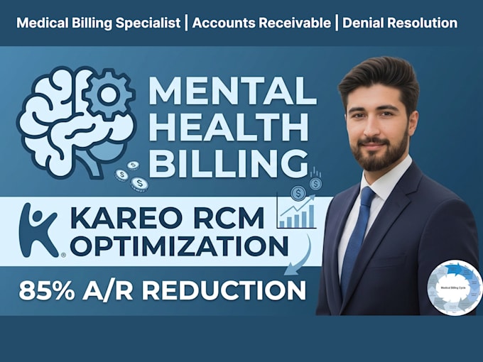handle US medical billing ar denial management and claims submission