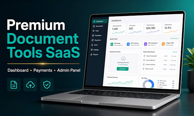 build a premium PDF saas website