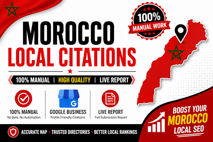 build morocco local citations for local SEO