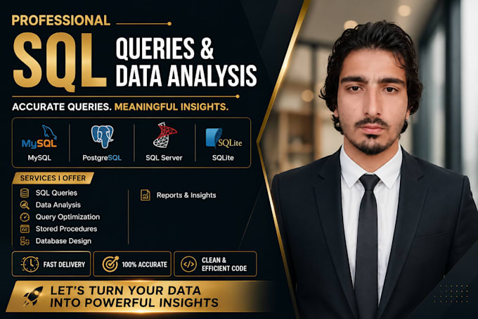 write sql queries, analyze data, and optimize databases