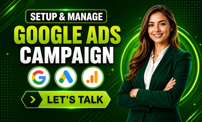 setup, manage and optimize google ads PPC campaigns with ga4 ecommerce tracking
