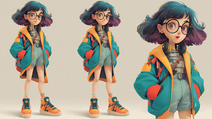 create an original cartoon character