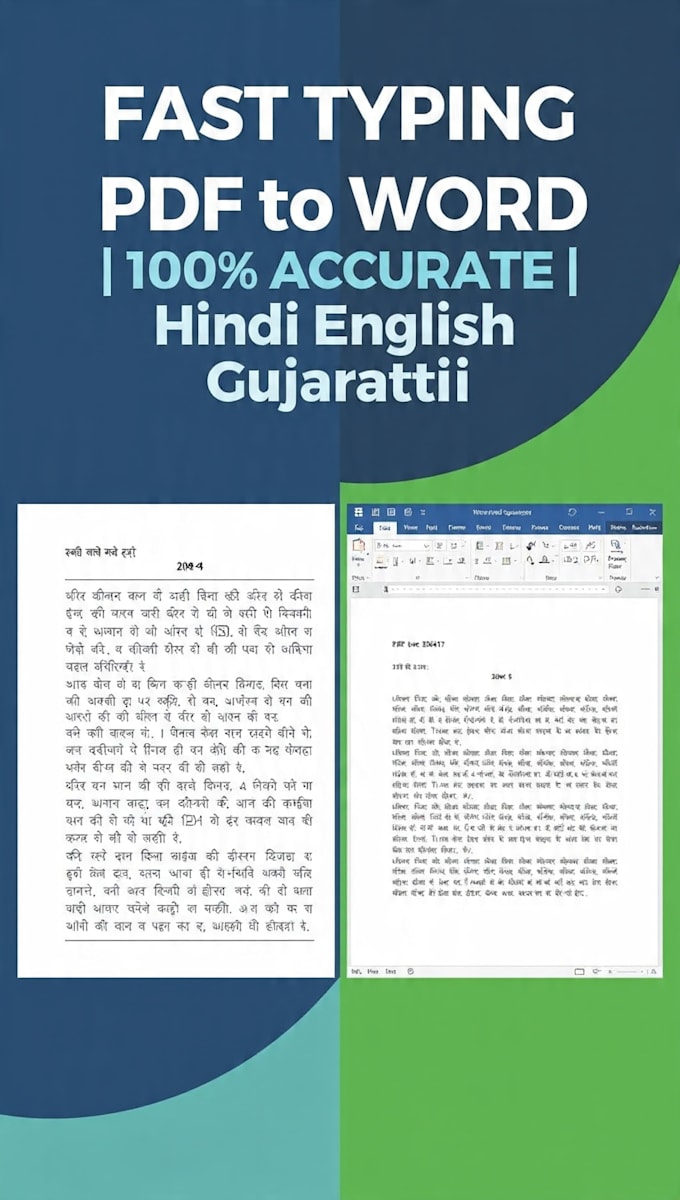 do fast and accurate hindi typing and data entry
