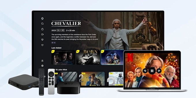 live, video, music, streaming app iptv ott smart tv android tv samsung tv app