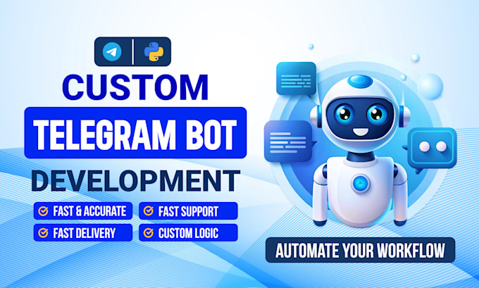 create a custom telegram bot tailored to your needs