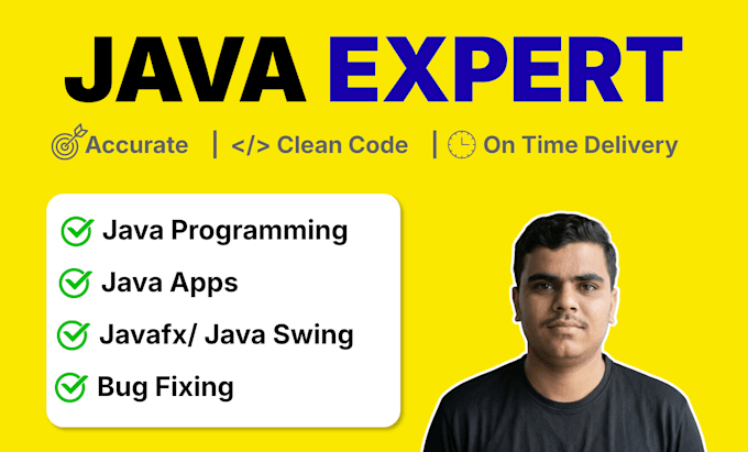 develop java desktop application as a professional java developer