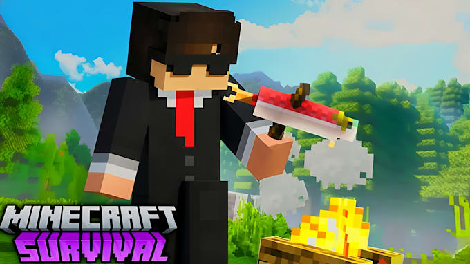 be your professional minecraft thumbnail artist