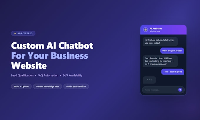 build an ai chatbot for your coaching or consulting website