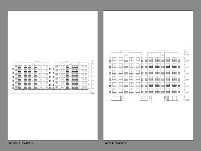 convert a sketch into a professional autocad 2d floor plan