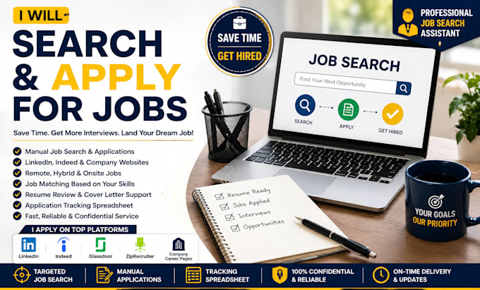 your virtual assistant for job search and applications