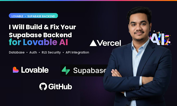 securely set up supabase database and auth for your lovable app