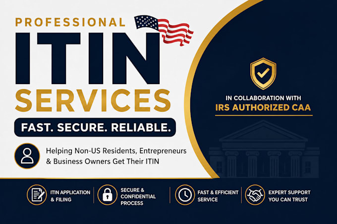 help you get your itin number from irs as caa