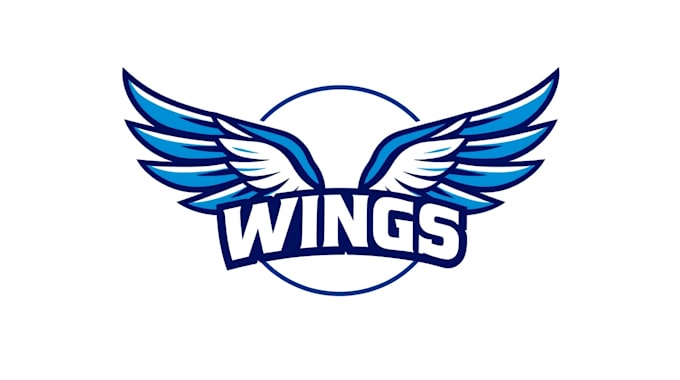 make amazing wings logo with express delivery