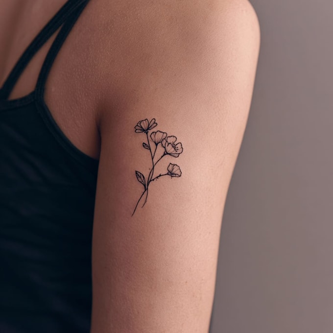 make custom tattoo design etching blackwork