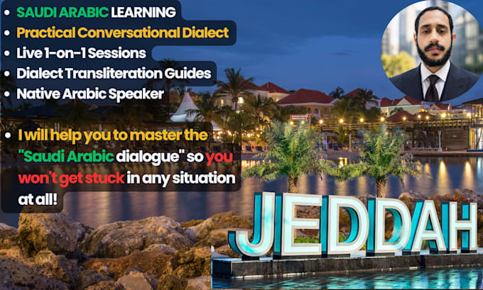 teach you practical saudi arabic conversational dialect