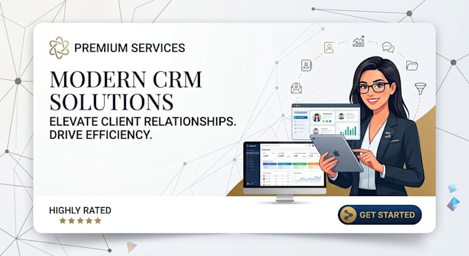 build a custom CRM system with admin dashboard