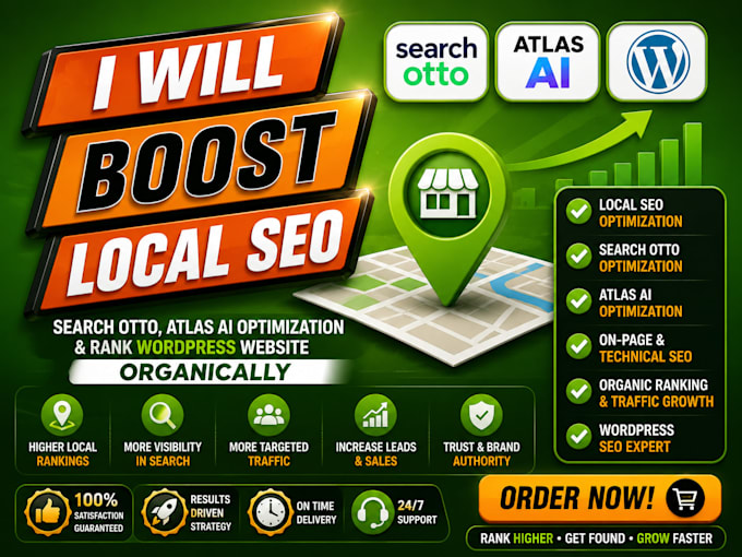 local SEO google maps otto atlas ai website optimisation wordpress organic gmb