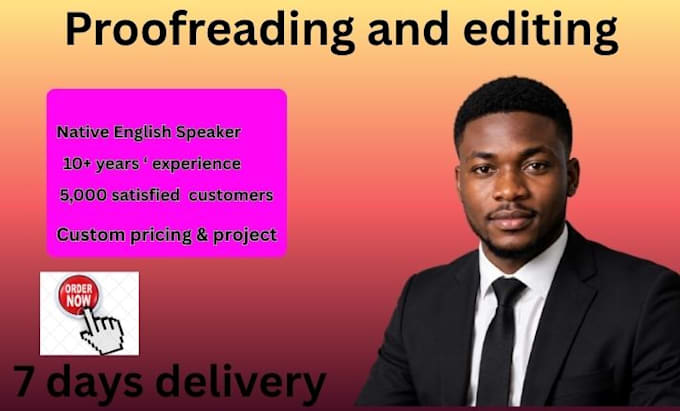 professionally edit and proofread your book manuscript