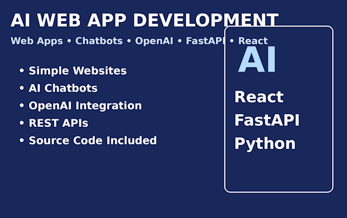 build ai powered web applications