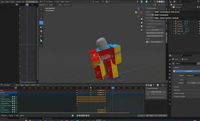do roblox animations and models for your game