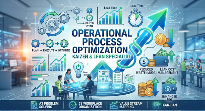 do operational process optimization, kaizen and lean specialist