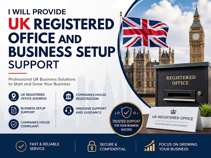 provide UK registered office and business setup support