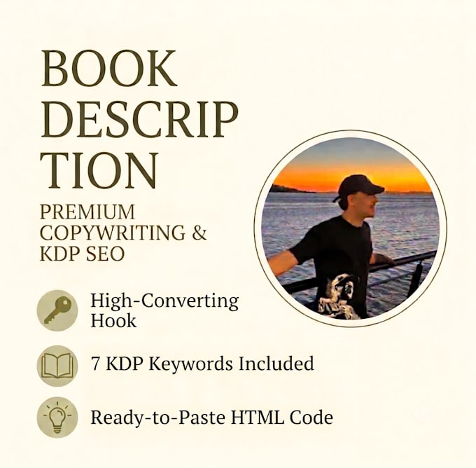 write a high converting amazon book description
