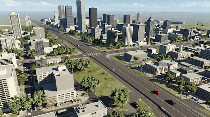 build beamng roleplay maps with cities, highways, and traffic systems