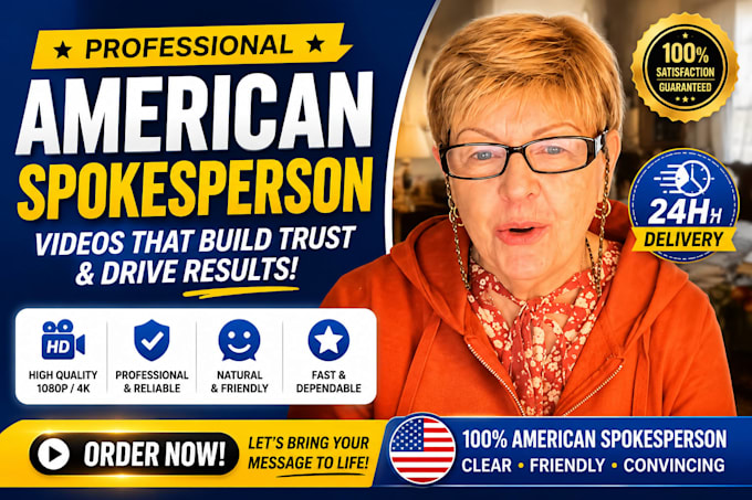 do a natural spokesperson and ugc video