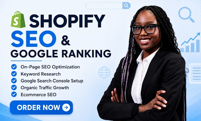 shopify SEO for ecommerce and google ranking to boost sales