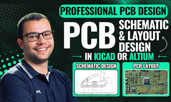design circuit schematics pcb boards, pcb layouts, and electronic circuit design