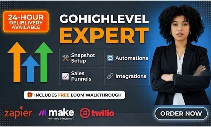 customize gohighlevel snapshot, build funnels, and workflows
