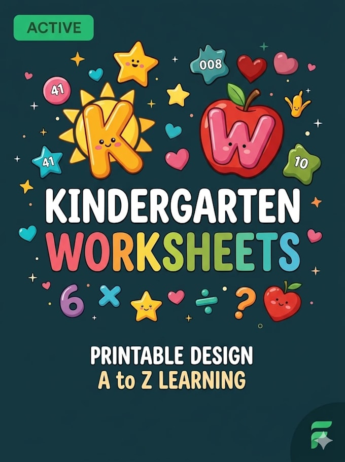 design printable preschool and kindergarten worksheets