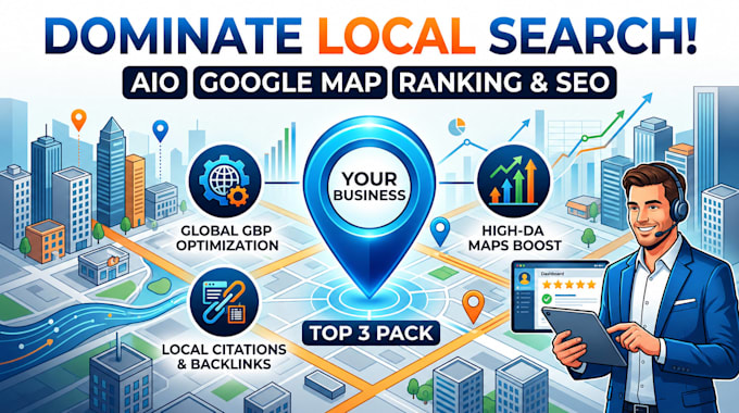 provide professional SEO, aio and google map optimization