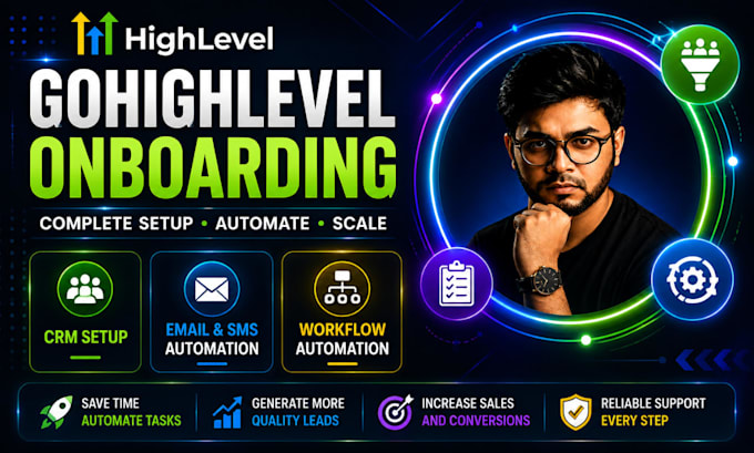 setup gohighlevel sales funnel and gohighlevel onboarding